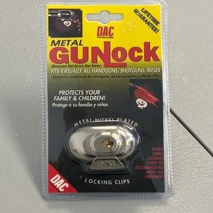 DAC Technologies Metal Gunlock Metal-Nickel Plated !! NEW in packaging!